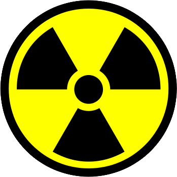 Radiation warning symbol